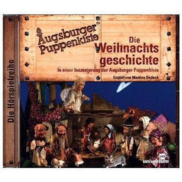 Augsburger Puppenkiste - Die Weihnachtsgeschichte, 1 Audio-CD, Diverse Interpreten