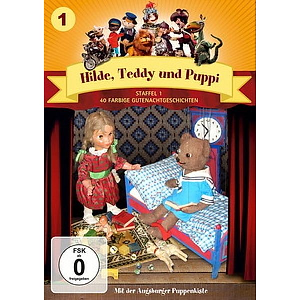 Augsburger Puppenkiste - Hilde, Teddy und Puppy, Manfred Jenning