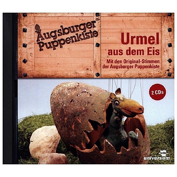 Augsburger Puppenkiste: Urmel aus dem Eis - Hörspiel,2 Audio-CD, Augsburger Puppenkiste