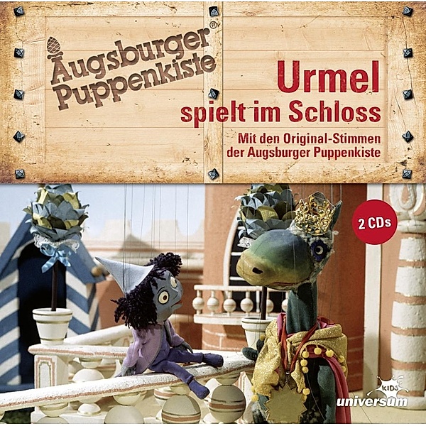 Augsburger Puppenkiste: Urmel spielt im Schloss- Hörspiel, 2 Audio-CD, Augsburger Puppenkiste