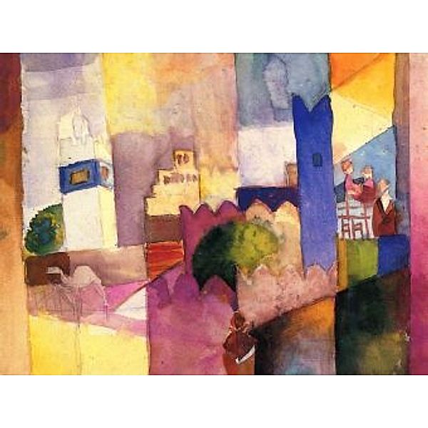 August Macke - Kairouan (III) - 1.000 Teile (Puzzle)