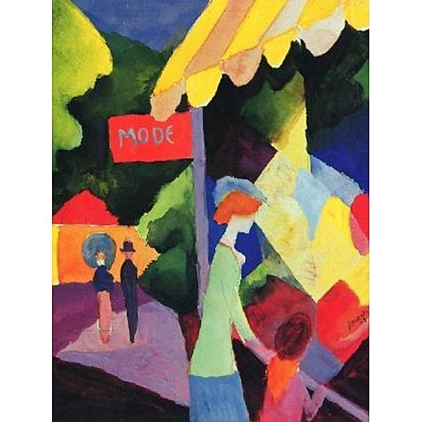 August Macke - Modefenster - 200 Teile (Puzzle)