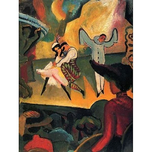 August Macke - Russisches Ballett (I) - 1.000 Teile (Puzzle)