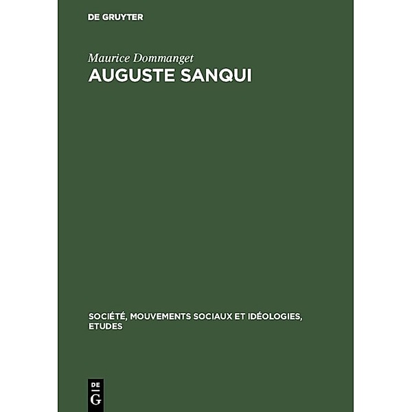Auguste Sanqui, Maurice Dommanget