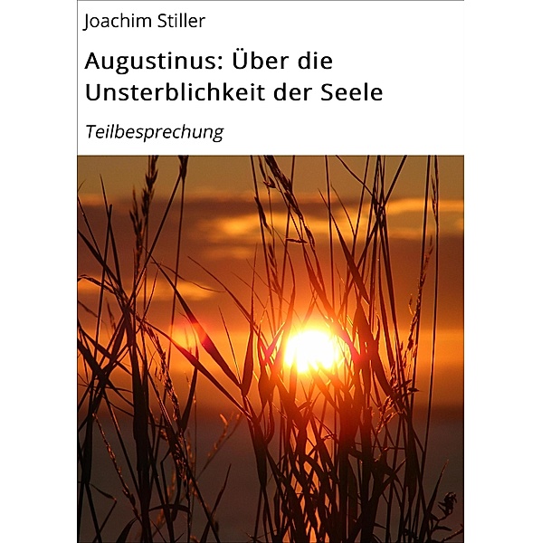 Augustinus: Über die Unsterblichkeit der Seele, Joachim Stiller