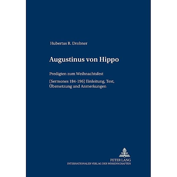 Augustinus von Hippo, Hubertus Drobner