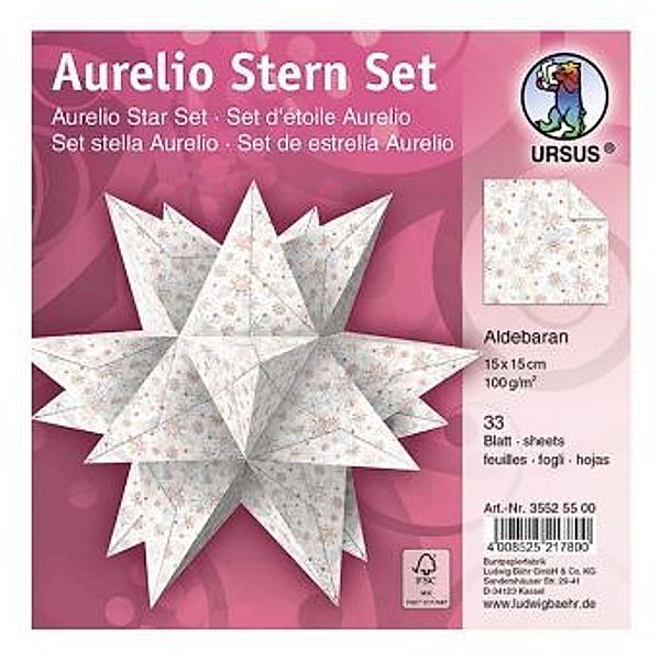 Aurelio Stern Set Aldebaran, Faltblätter, URSUS®