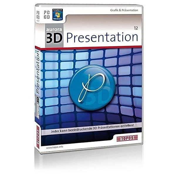 Aurora 3D Presentation 12, CD-ROM