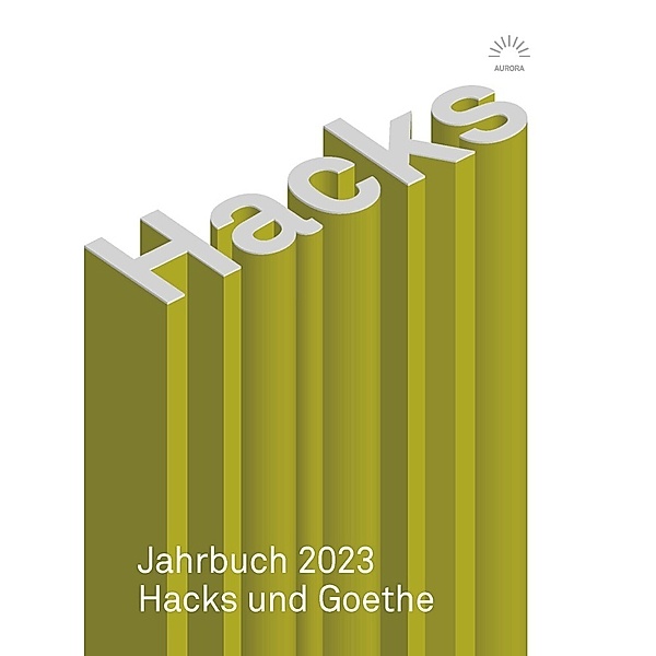 Aurora Verlag / Hacks Jahrbuch 2023