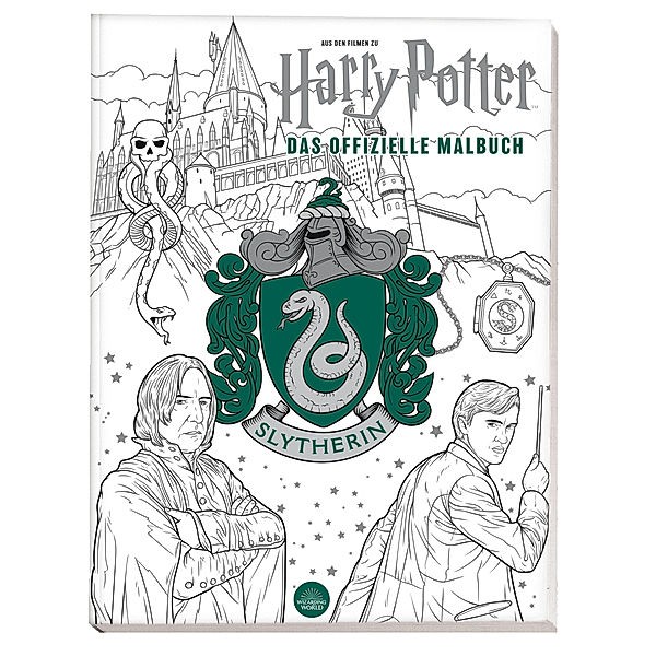 Aus den Filmen zu Harry Potter: Das offizielle Malbuch: Slytherin, Panini