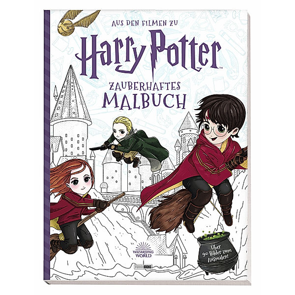 Aus den Filmen zu Harry Potter: Zauberhaftes Malbuch, Carla Spinner, Violet Tobacco