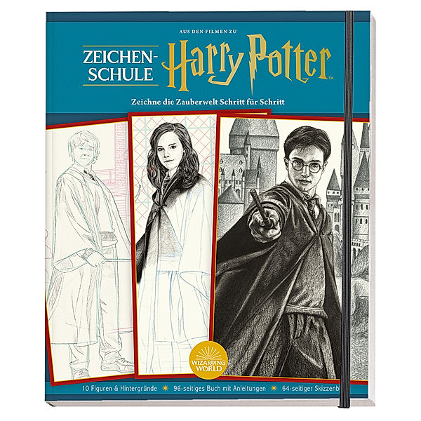 Aus den Filmen zu Harry Potter: Zeichenschule - Zeichne die Zauberwelt Schritt für Schritt, Steve Behling, Corina St. Martin