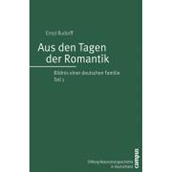 Aus den Tagen der Romantik, Ernst Rudorff