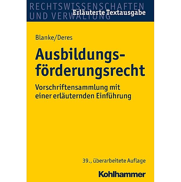 Ausbildungsförderungsrecht, Roland Deres