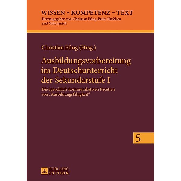 Ausbildungsvorbereitung im Deutschunterricht der Sekundarstufe I