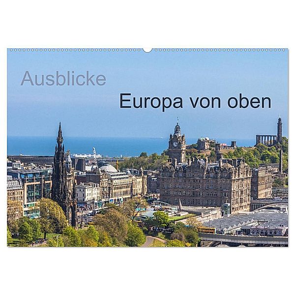 Ausblicke - Europa von oben (Wandkalender 2024 DIN A2 quer), CALVENDO Monatskalender, ReDi Fotografie