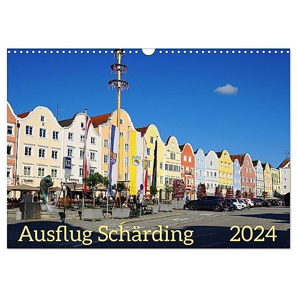 Ausflug Schärding (Wandkalender 2024 DIN A3 quer), CALVENDO Monatskalender, Sergej Schmidt