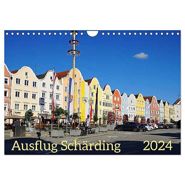 Ausflug Schärding (Wandkalender 2024 DIN A4 quer), CALVENDO Monatskalender, Sergej Schmidt