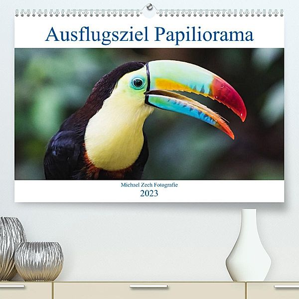 Ausflugsziel Papiliorama (Premium, hochwertiger DIN A2 Wandkalender 2023, Kunstdruck in Hochglanz), Michael Zech Fotografie