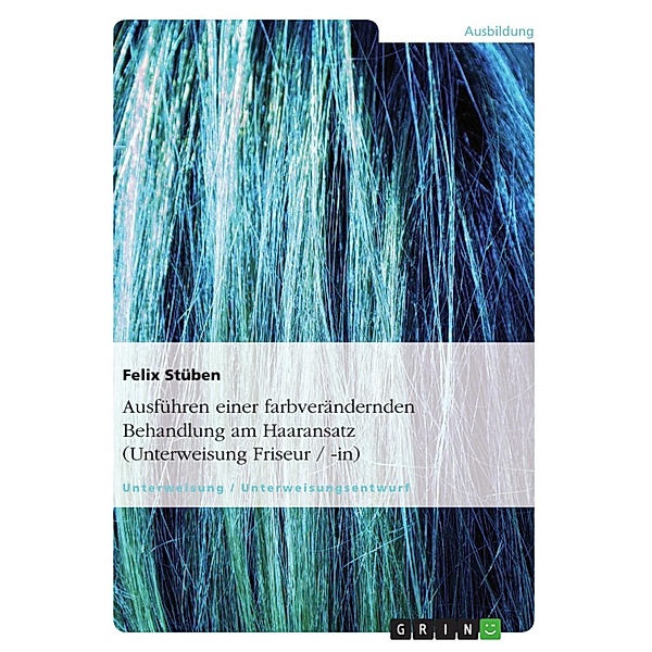 Ausführen einer farbverändernden Behandlung am Haaransatz (Unterweisung Friseur / -in), Felix Stüben