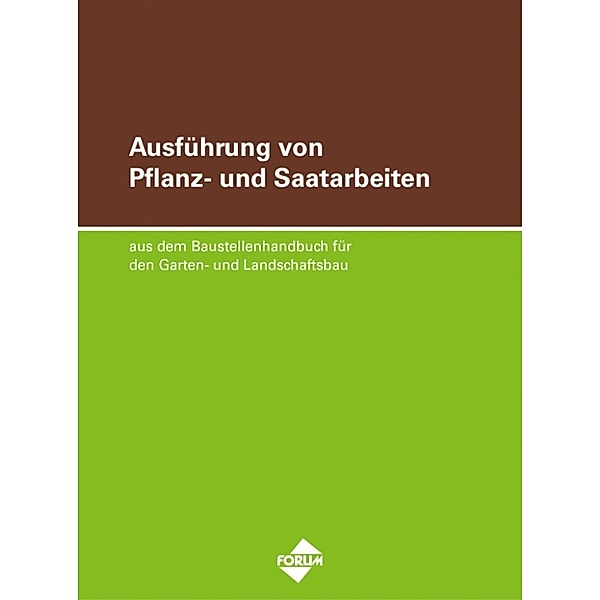 Ausführung von Pflanz- und Saatarbeiten, Thomas Bauer