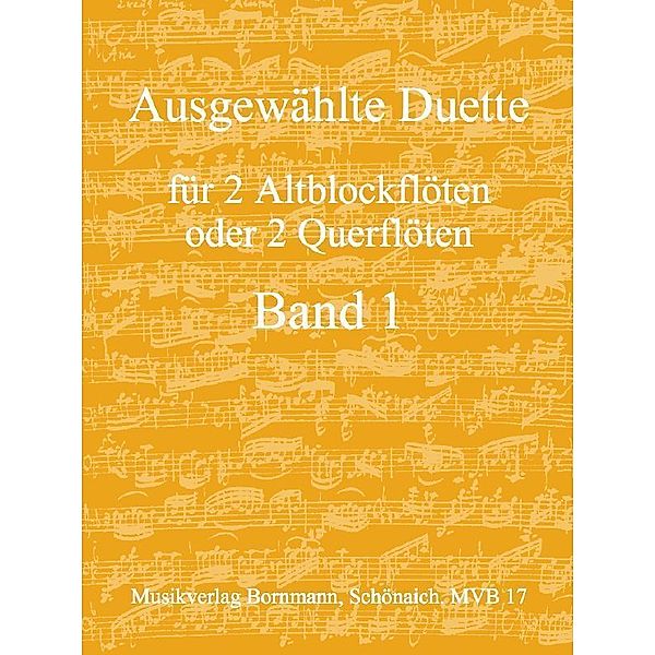 Ausgewählte Duette, Band 1