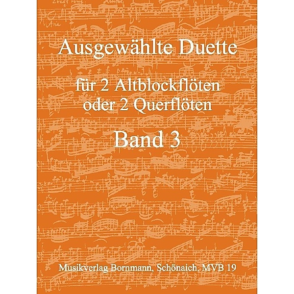 Ausgewählte Duette, Band 3