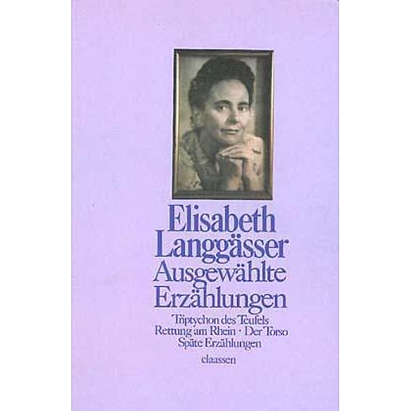 Ausgewählte Erzählungen, Elisabeth Langgässer
