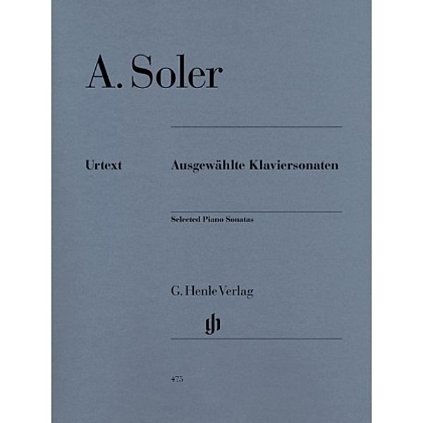 Ausgewählte Klaviersonaten, Antonio Soler - Ausgewählte Klaviersonaten