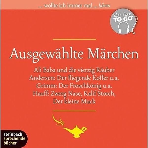 Ausgewählte Märchen, 6 Audio-CD, Wilhelm Hauff, Hans Christian Andersen