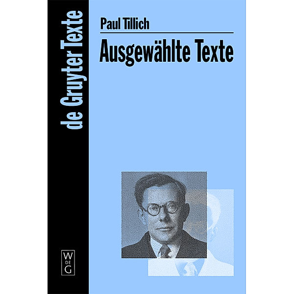 Ausgewählte Texte, Paul Tillich