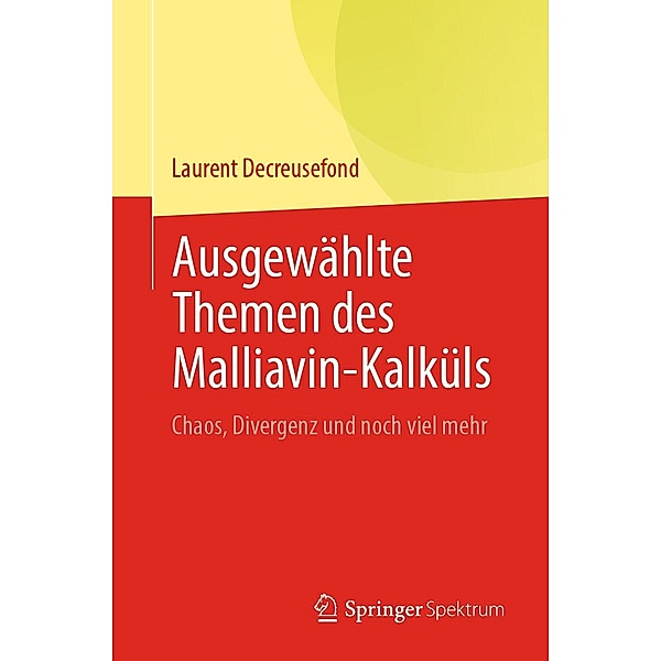 Ausgewählte Themen des Malliavin-Kalküls, Laurent Decreusefond