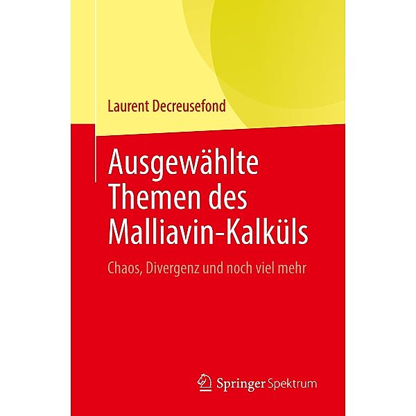 Ausgewählte Themen des Malliavin-Kalküls, Laurent Decreusefond