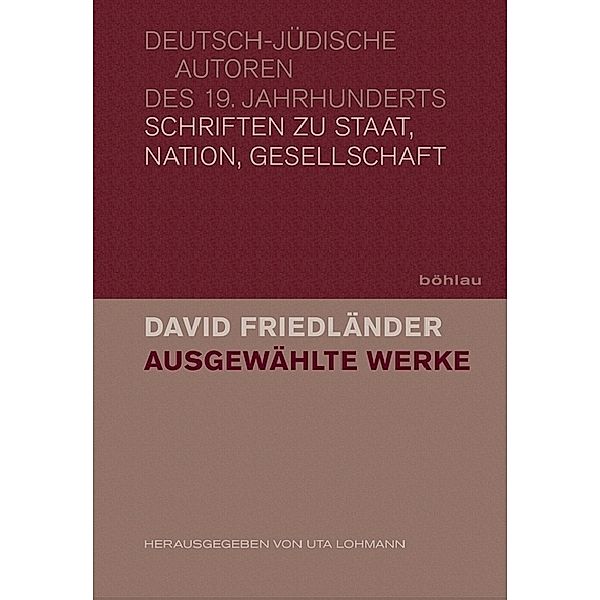 Ausgewählte Werke, David Friedländer