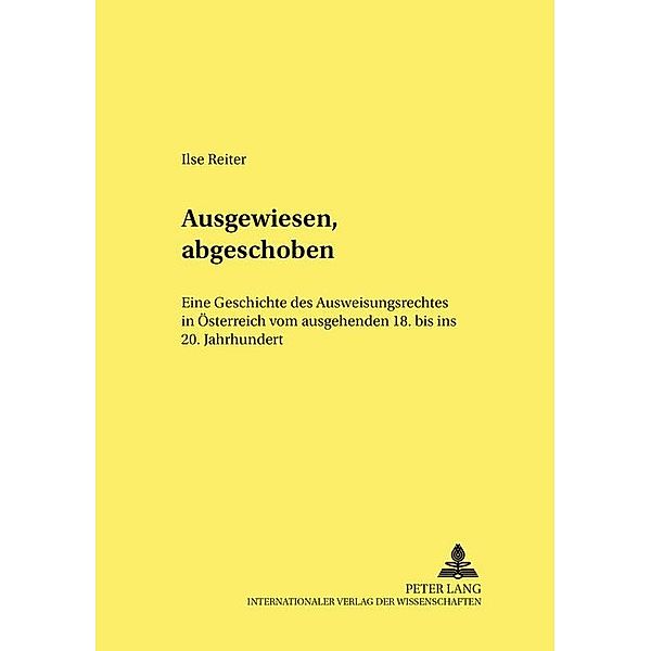 Ausgewiesen, abgeschoben, Ilse Reiter-Zatloukal