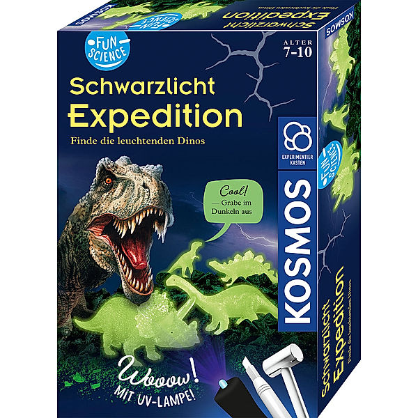 KOSMOS Ausgrabungsset FUN SCIENCE - SCHWARZLICHT-EXPEDITI