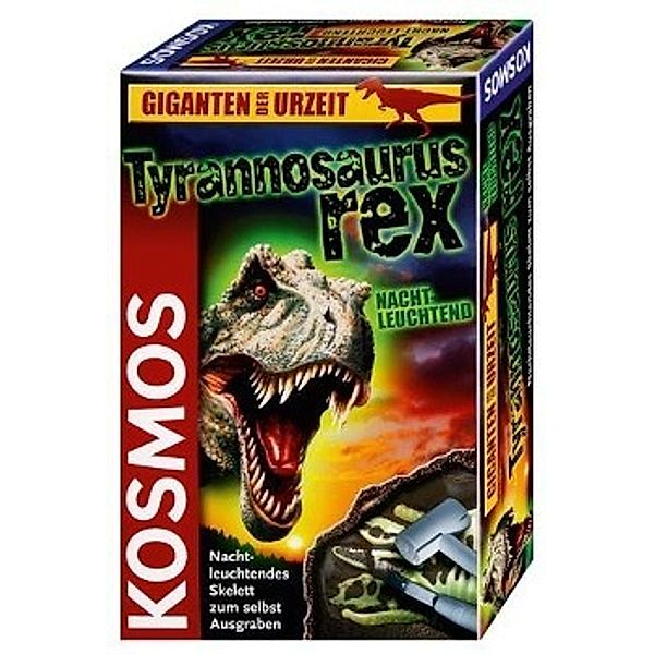 Ausgrabungsset Tyrannosaurus Rex nachtleuchtend (Experimentierkasten)