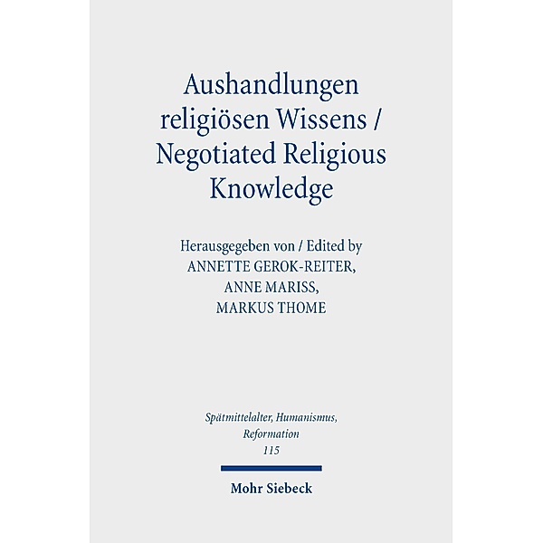 Aushandlungen religiösen Wissens - Negotiated Religious Knowledge
