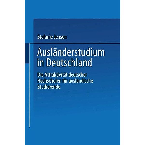 Ausländerstudium in Deutschland / DUV Wirtschaftswissenschaft, Stefanie Jensen