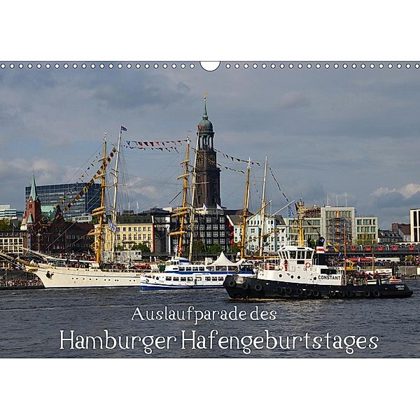 Auslaufparade des Hamburger Hafengeburtstages (Wandkalender 2020 DIN A3 quer), Uwe Lindemann