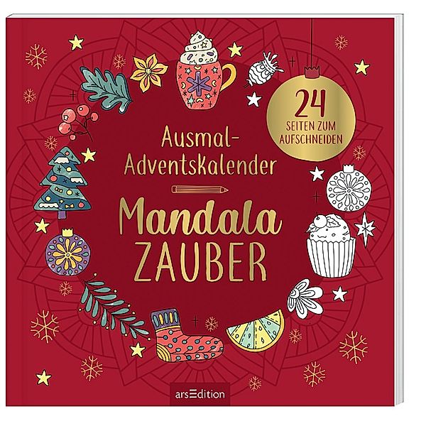 Ausmal-Adventskalender Mandala-Zauber