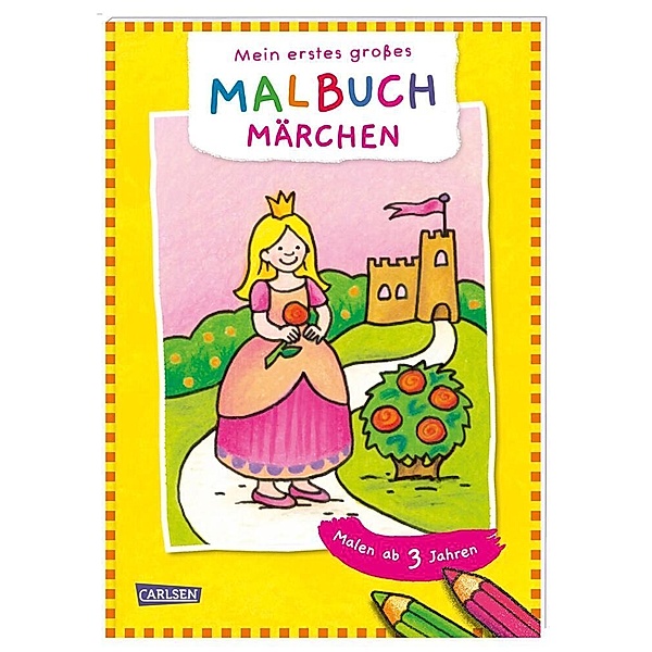 Ausmalbilder für Kita-Kinder: Mein erstes grosses Malbuch: Märchen: Malen ab 3 Jahren, Eva Muszynski