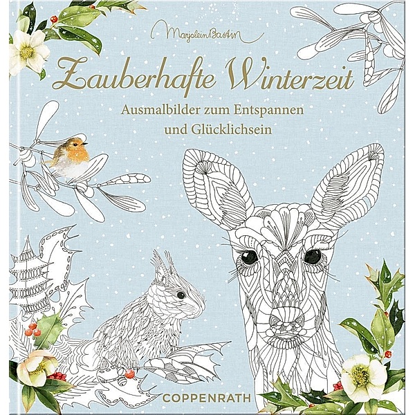 Ausmalbuch - Zauberhafte Winterzeit - Marjolein Bastin