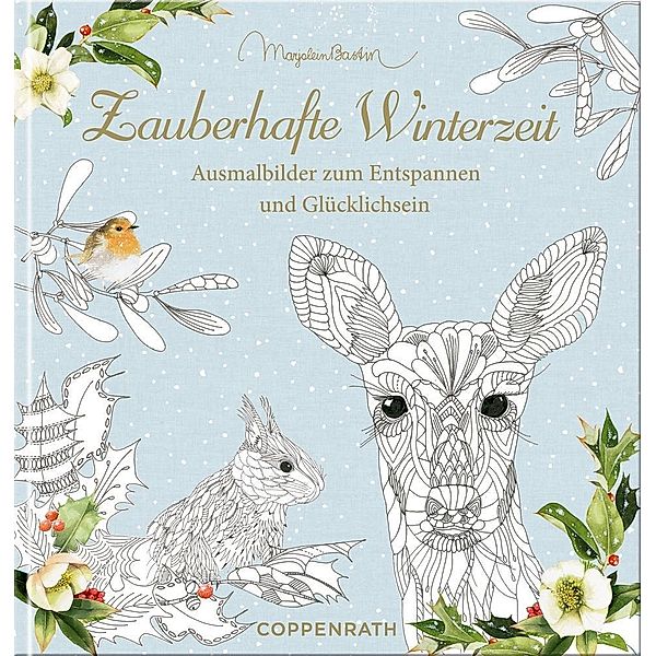 Ausmalbuch - Zauberhafte Winterzeit - Marjolein Bastin