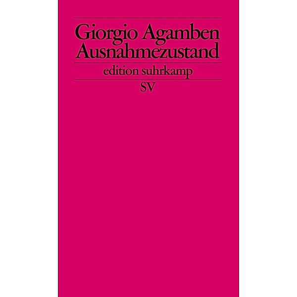 Ausnahmezustand, Giorgio Agamben