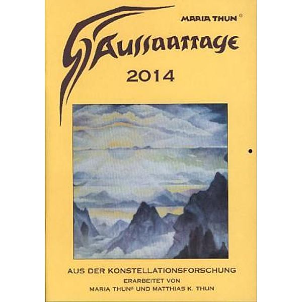 Aussaattage, große Ausgabe 2014, Maria Thun, Matthias K Thun