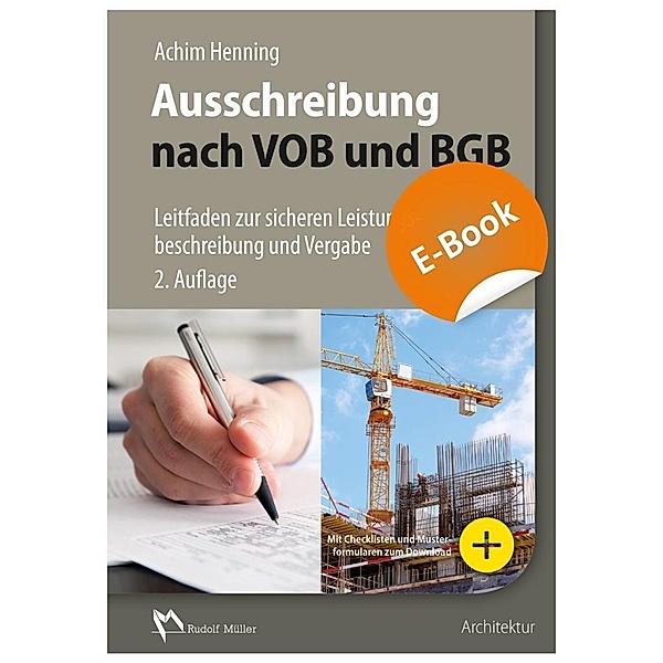Ausschreibung nach VOB und BGB - E-Book (PDF), Achim Henning