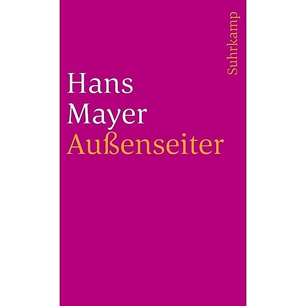 Aussenseiter, Hans Mayer