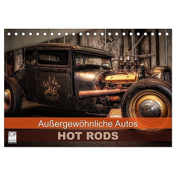 Außergewöhnliche Autos - Hot Rods (Tischkalender 2024 DIN A5 quer), CALVENDO Monatskalender, Eleonore Swierczyna