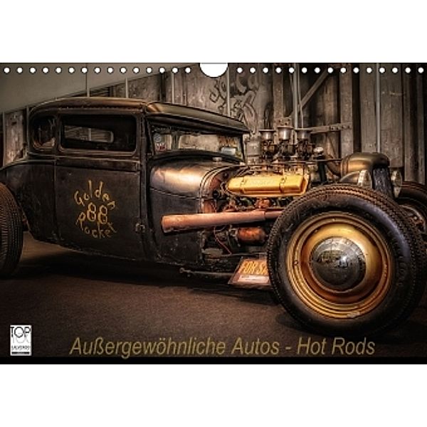 Außergewöhnliche Autos - Hot Rods (Wandkalender 2014 DIN A4 quer), Eleonore Swierczyna